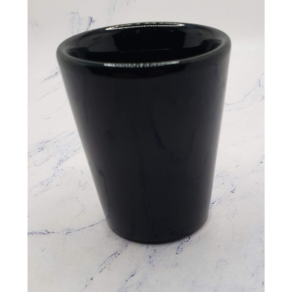 Vintage Miller Genuine Draft Small Black 2oz Shot Glass - Picture 3 of 8